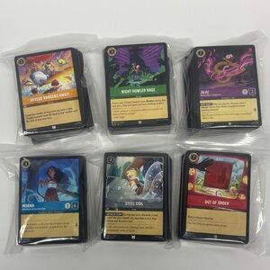 Disney Lorcano Trading Cards Bulk 500+ Cards